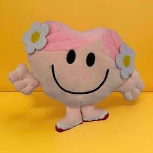 Little Miss Memes Miss Hugs 6 inch Plush Stuffed Toy Pink 2023 Pre-owned No Tag